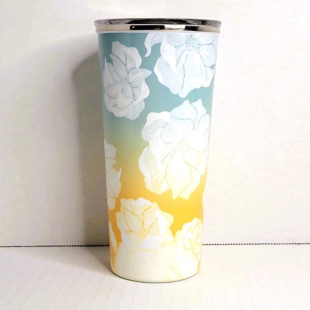 Starbucks Stainless Steel Tumbler With Lid 2019 Mercury Cactus Sun Print 16 oz - Picture 3 of 10
